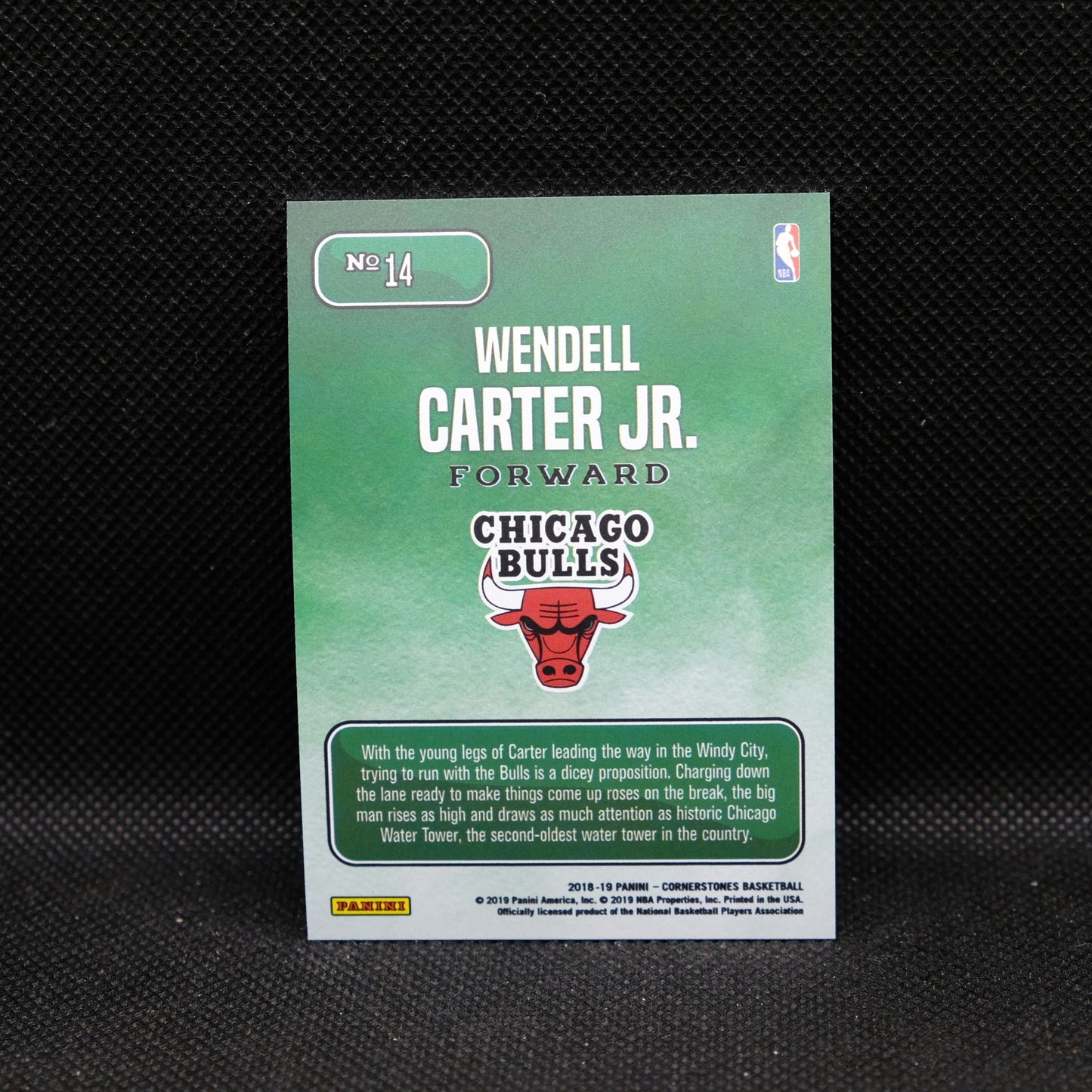 2018-19 Wendell Carter Jr. Cornerstones Downtown #14