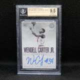 2018-19 Wendell Carter Jr. Encased #114 Rookie Endorsements /75 BGS 9.5 / BGS 10