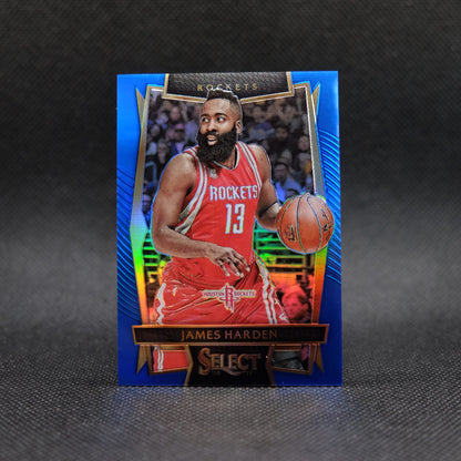 2016-17 James Harden Select #54 Blue Prizm /299