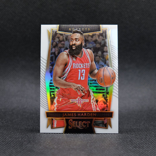 2016-17 James Harden Select #54 White Prizm /149