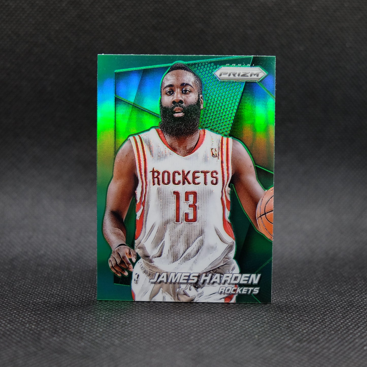 2014-15 James Harden Prizm #25 Green Prizm