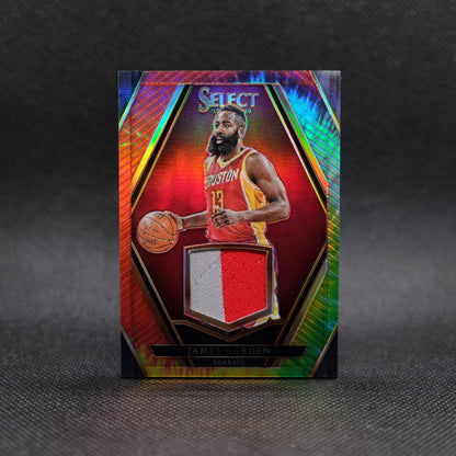 2015-16 James Harden Select #16 Tie Dye Prizm /25