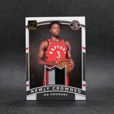2017-18 OG Anunoby Donruss #NC-OA Newly Crowned Rookie Patch /10