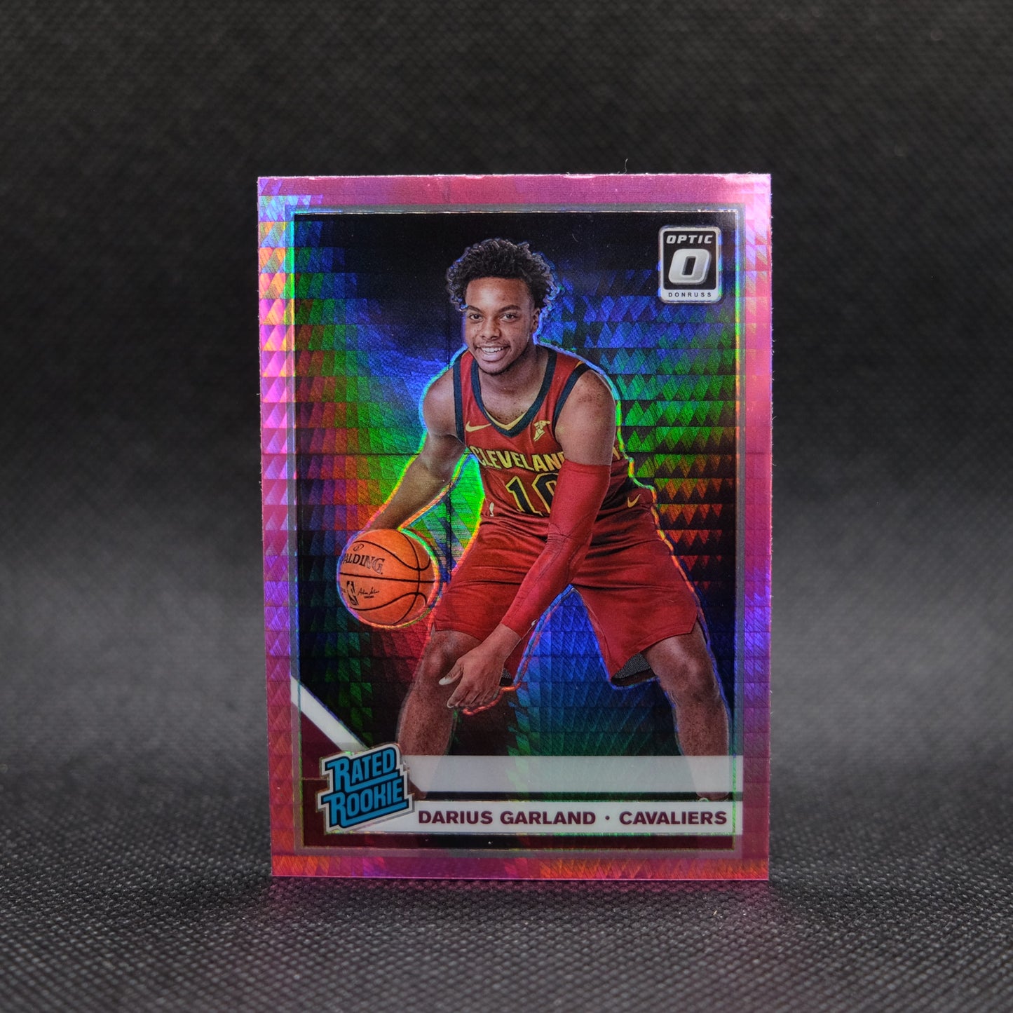 2019-20 Darius Garland Donruss Optic Rated Rookie Pink Hyper Prizm