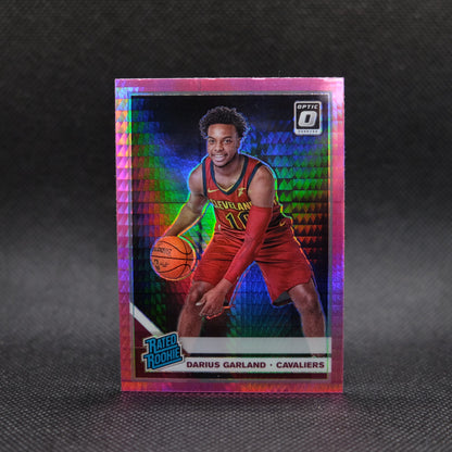 2019-20 Darius Garland Donruss Optic Rated Rookie Pink Hyper Prizm