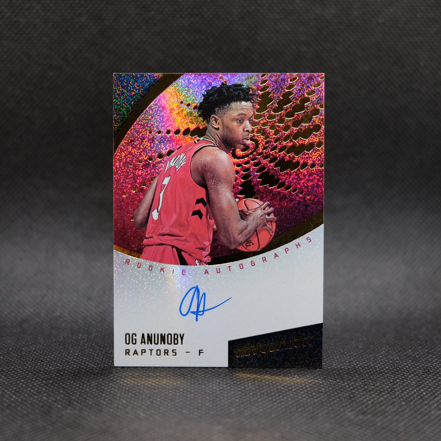2017-18 OG Anunoby Revolution RA-OGA Rookie Autographs