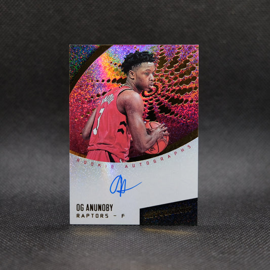 2017-18 OG Anunoby Revolution RA-OGA Rookie Autographs