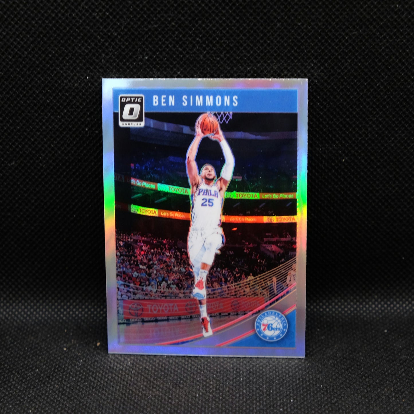 2018-19 Ben Simmons Donruss Optic #59 Silver Prizm