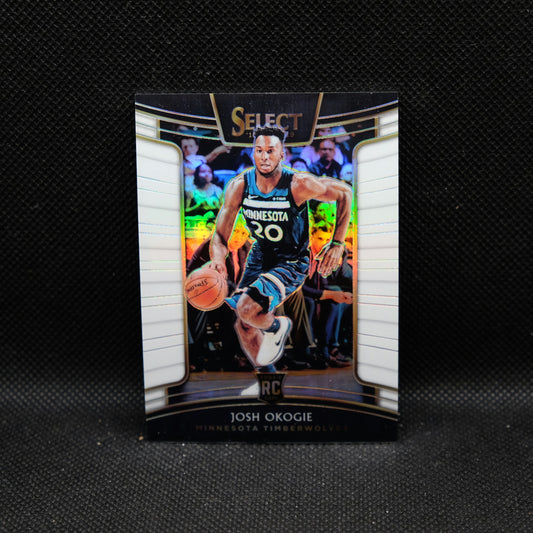 2018-19 Josh Okogie Select #97 White Prizm /149 Rookie Card