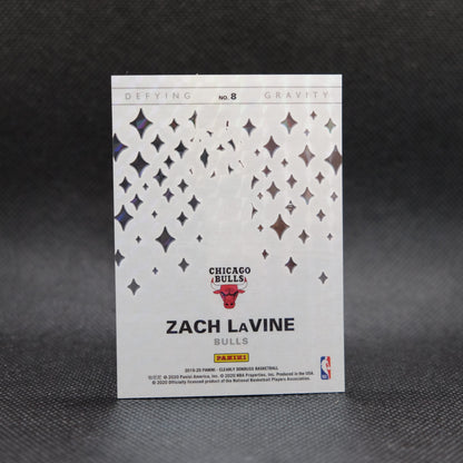 2019-20 Zach LaVine Clearly Donruss Defying Gravity Red /49