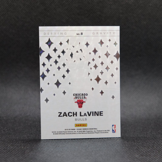 2019-20 Zach LaVine Clearly Donruss Defying Gravity Red /49