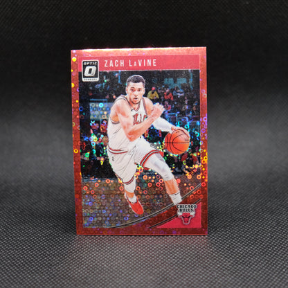 2018-19 Zach LaVine Donruss Optic #68 Red Fast Break /85