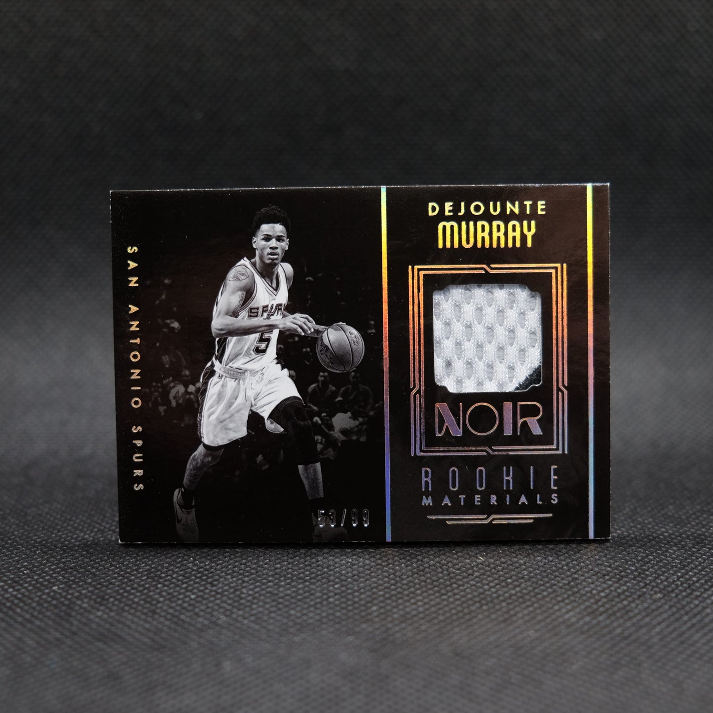 2016-17 Dejounte Murray Noir Rookie Materials /99 RC