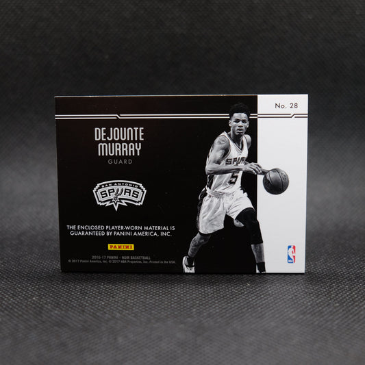 2016-17 Dejounte Murray Noir Rookie Materials /99 RC