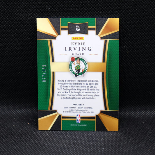 2017-18 Kyrie Irving Select #86 White Prizm /149
