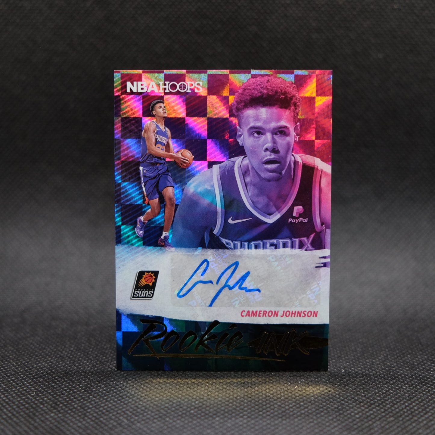 2019-20 Cameron Johnson NBA Hoops Rookie Ink RI-CJN