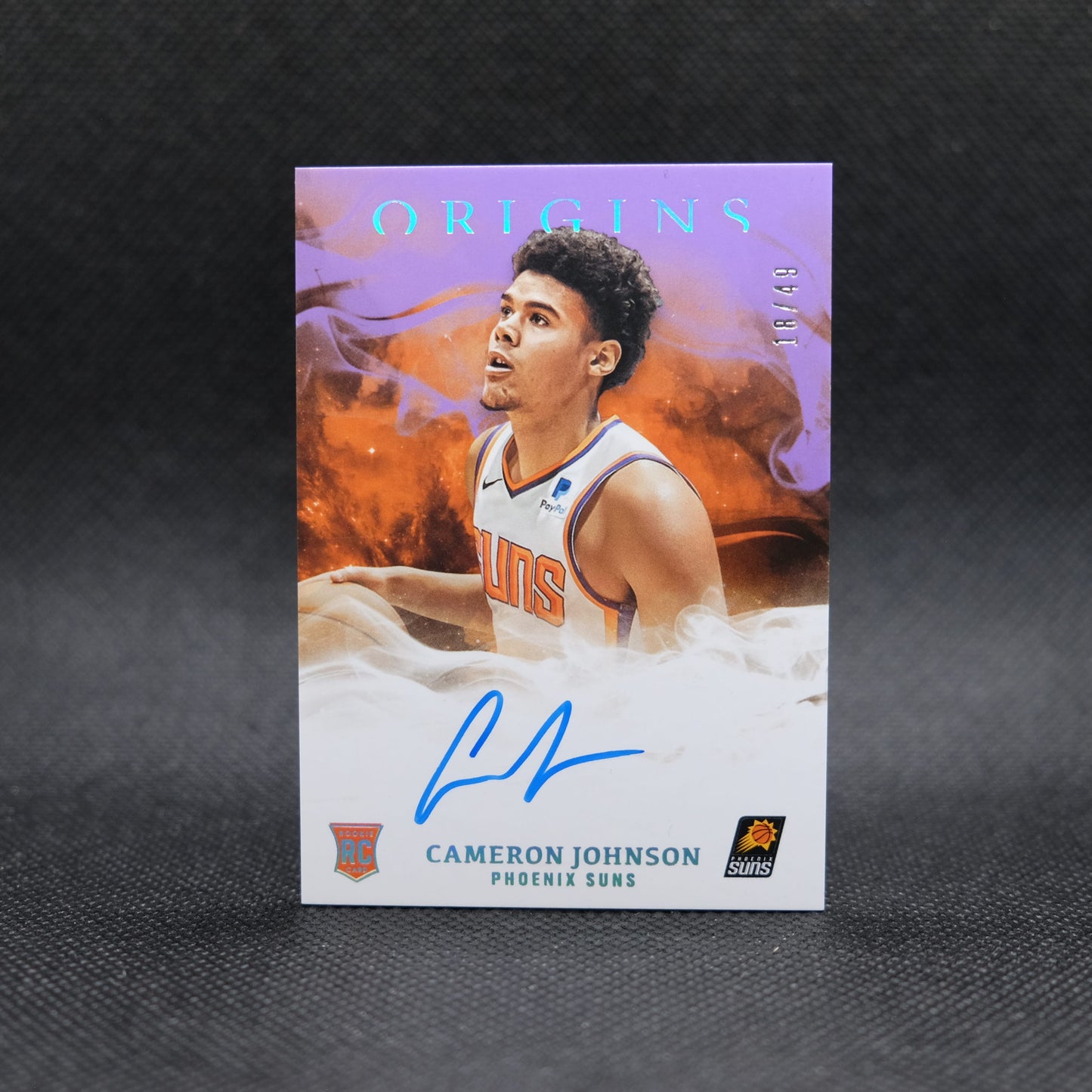 2019-20 Cameron Johnson Origins #113 Rookie Autograph Purple /49