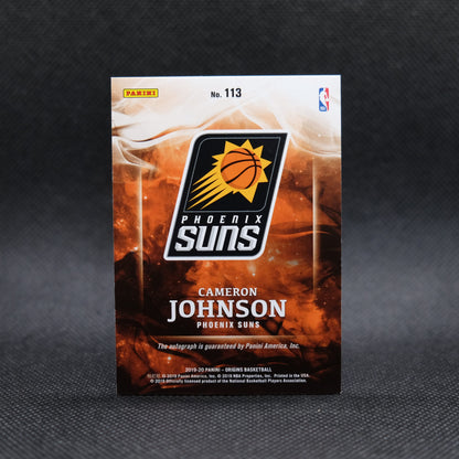 2019-20 Cameron Johnson Origins #113 Rookie Autograph Purple /49