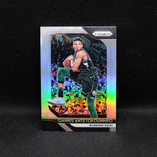 2018-19 Giannis Antetokounmpo Prizm #296 Silver Prizm