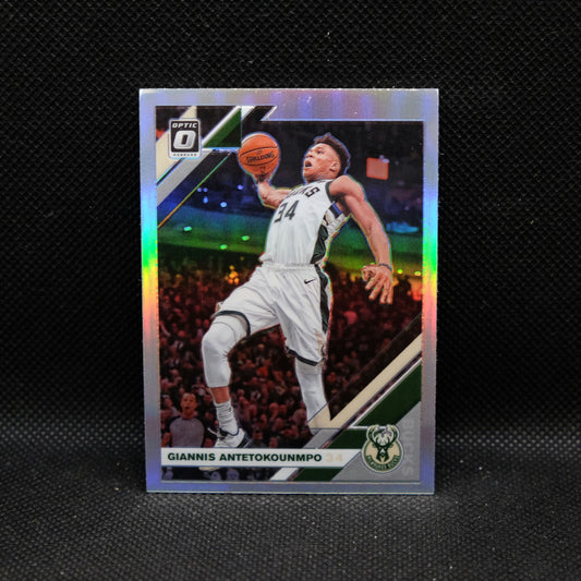 2019-20 Giannis Antetokounmpo Donruss Optic Silver Prizm #81