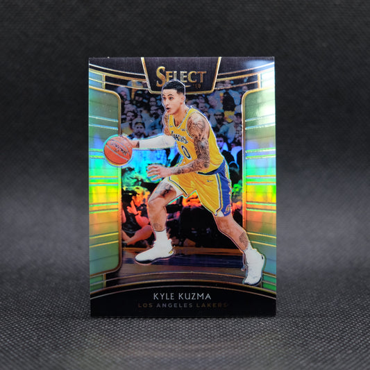 2018-19 Kyle Kuzma Select #83 Lime Green Prizm /75