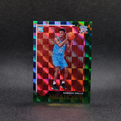 2018-19 Hamidou Diallo Hoops #275 Green Checkerboard Rookie /99