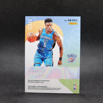 2018-19 Hamidou Diallo Status New Breed Rookie Autograph