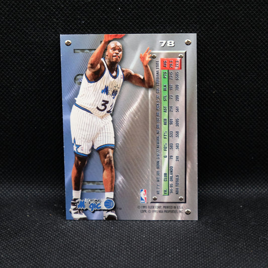 1995-96 Shaquille O'Neal Fleer Metal #78 (#1)