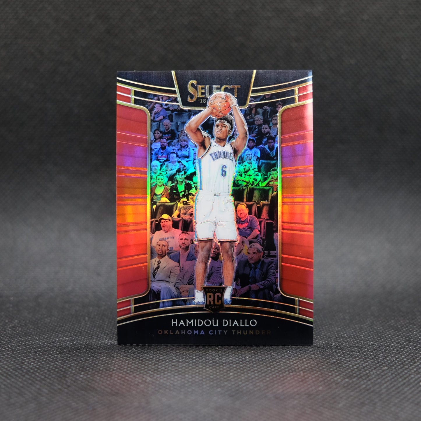 2018-19 Hamidou Diallo Select #86 Red Prizm Rookie Card #103/199