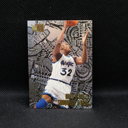 1995-96 Shaquille O'Neal Fleer Metal #215 Nuts & Bolts