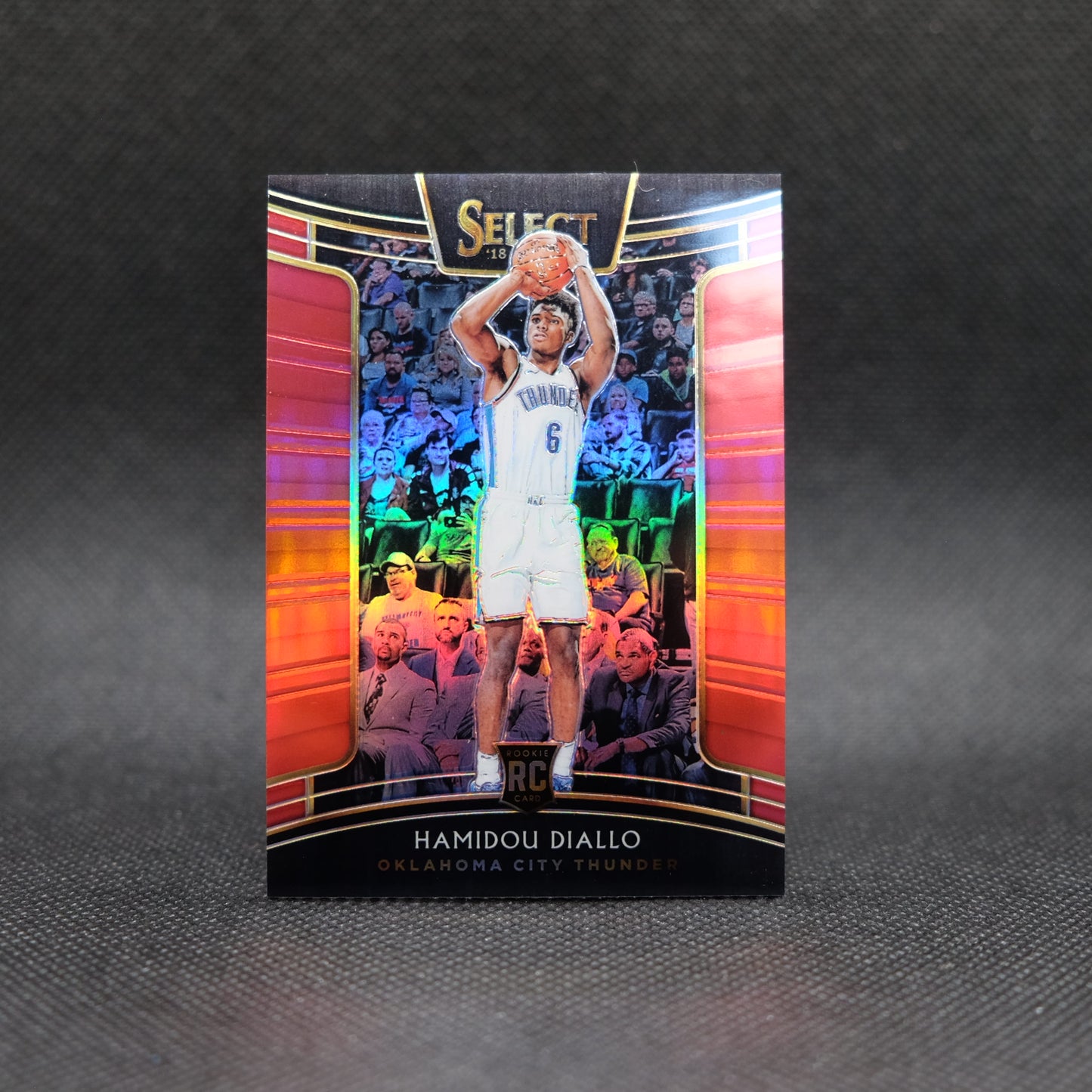 2018-19 Hamidou Diallo Select #86 Red Prizm Rookie Card #26/199