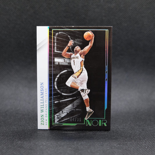 2021-22 Zion Williamson Noir #66 #/35