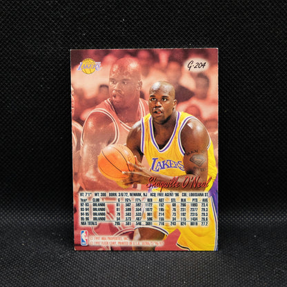 1996-97 Shaquille O'Neal Fleer Ultra Gold Medallion #G204 (#1)