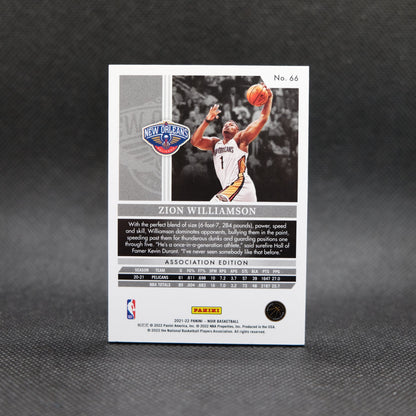2021-22 Zion Williamson Noir #66 #/35
