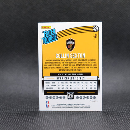 2018-19 Collin Sexton Donruss Optic Rated Rookie Mojo Prizm