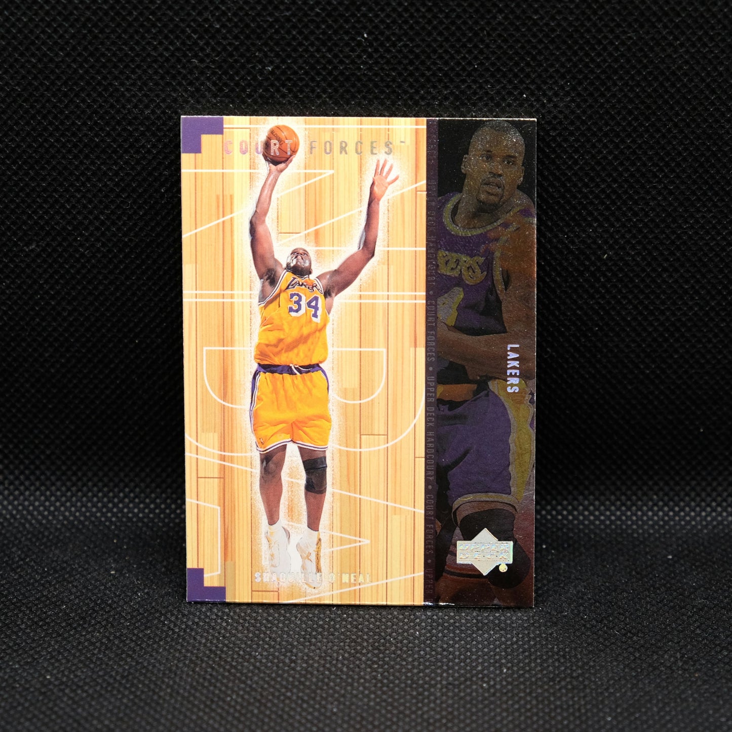 1999 Shaquille O'Neal Upper Deck Hardcourt Court Forces CF5