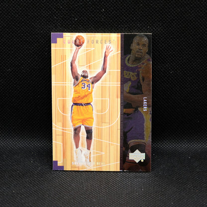 1999 Shaquille O'Neal Upper Deck Hardcourt Court Forces CF5