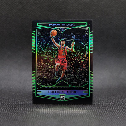 2018-19 Collin Sexton Obsidian #81 Green Rookie Card /15