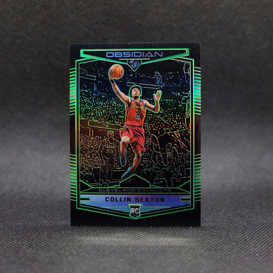 2018-19 Collin Sexton Obsidian #81 Green Rookie Card /15