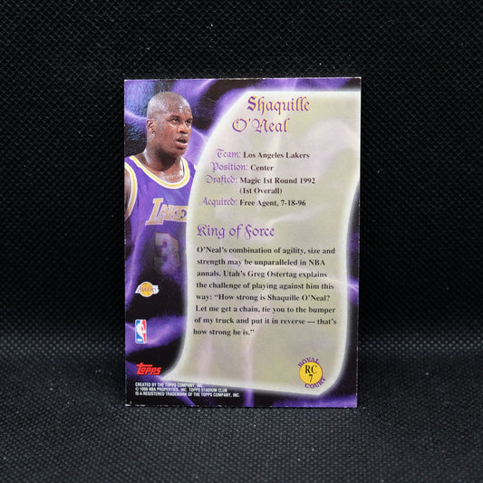 1997-98 Shaquille O'Neal Stadium Club Royal Court RC7
