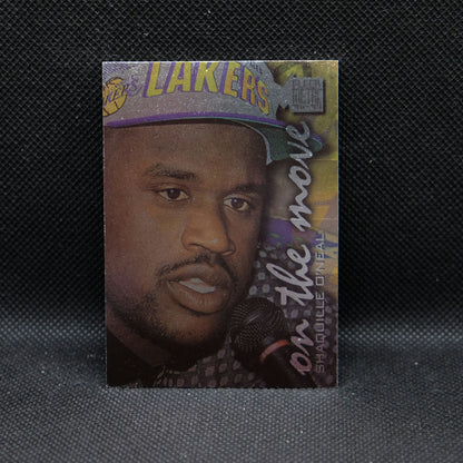 1996-97 Shaquille O'Neal Fleer Metal On The Move #119