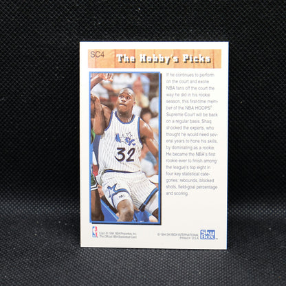 1993-94 Shaquille O'Neal NBA Hoops Supreme Court #SC4