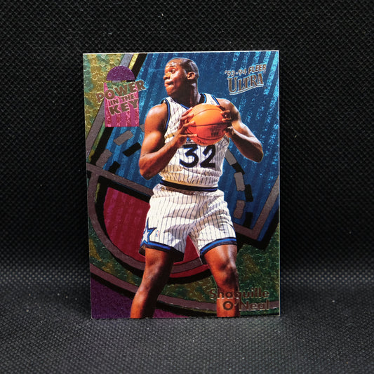 1993-94 Shaquille O'Neal Fleer Ultra Power In The Key #7