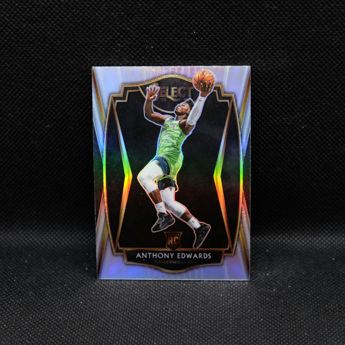 2020-21 Anthony Edwards Select #169 Silver Prizm Rookie Card