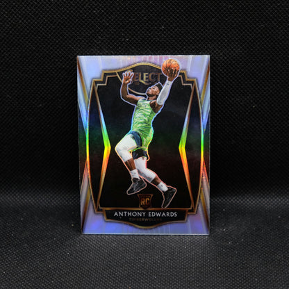 2020-21 Anthony Edwards Select #169 Silver Prizm Rookie Card