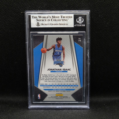 2018-19 Jonathan Isaac Prizm #73 Silver Prizm Rookie BGS 9 MINT