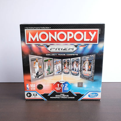 Monopoly Panini Prizm NBA Trading Card Edition Board Game