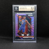 2018-19 Deandre Ayton Prizm #279 Purple Wave Prizm RC BGS 9.5
