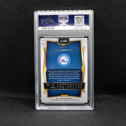 2016-17 Ben Simmons Select #60 Rookie Card PSA 10