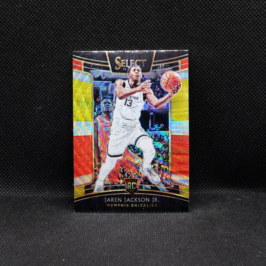 2018-19 Jaren Jackson Jr. Select #35 Tri Colour Prizm Rookie Card